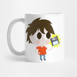 floppy disk love Mug